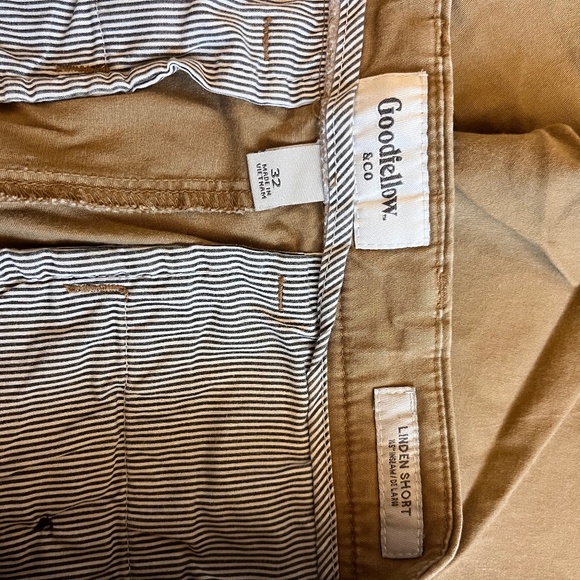 Goodfellow Khaki Shorts Men's Business Casual, 32W - Picture 3 of 3